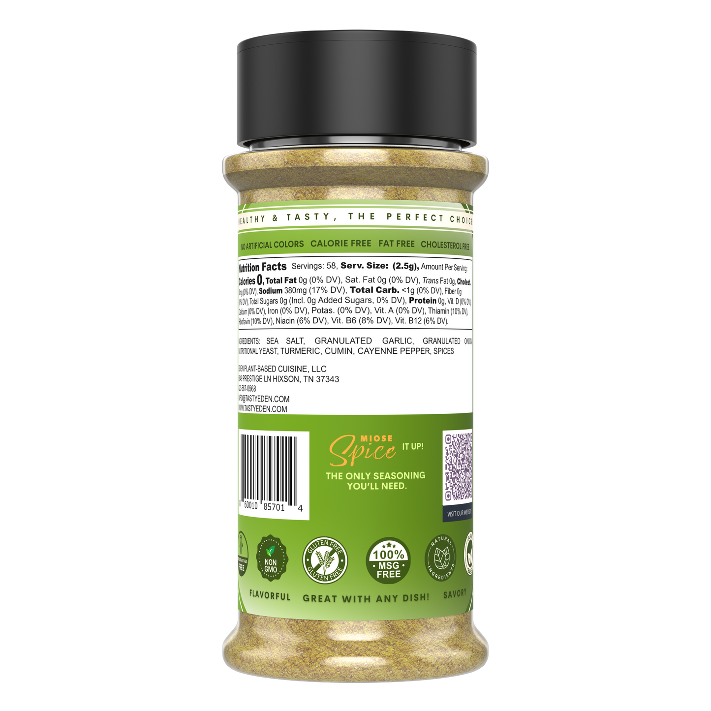 MIOSE SPICE - PLANT-BASED CHICKEN STYLE SEASONING 5oz