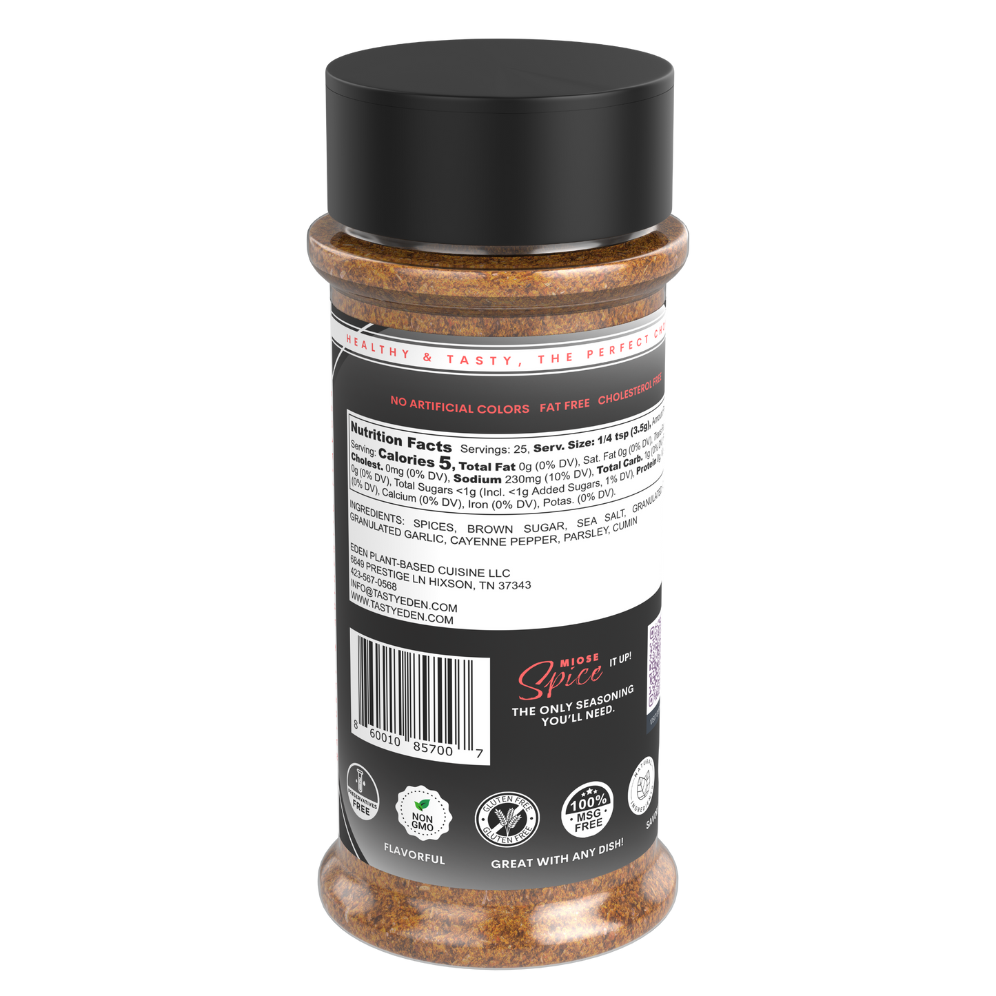 MIOSE SPICE – JERK - PRIME SEASONING 3.3oz