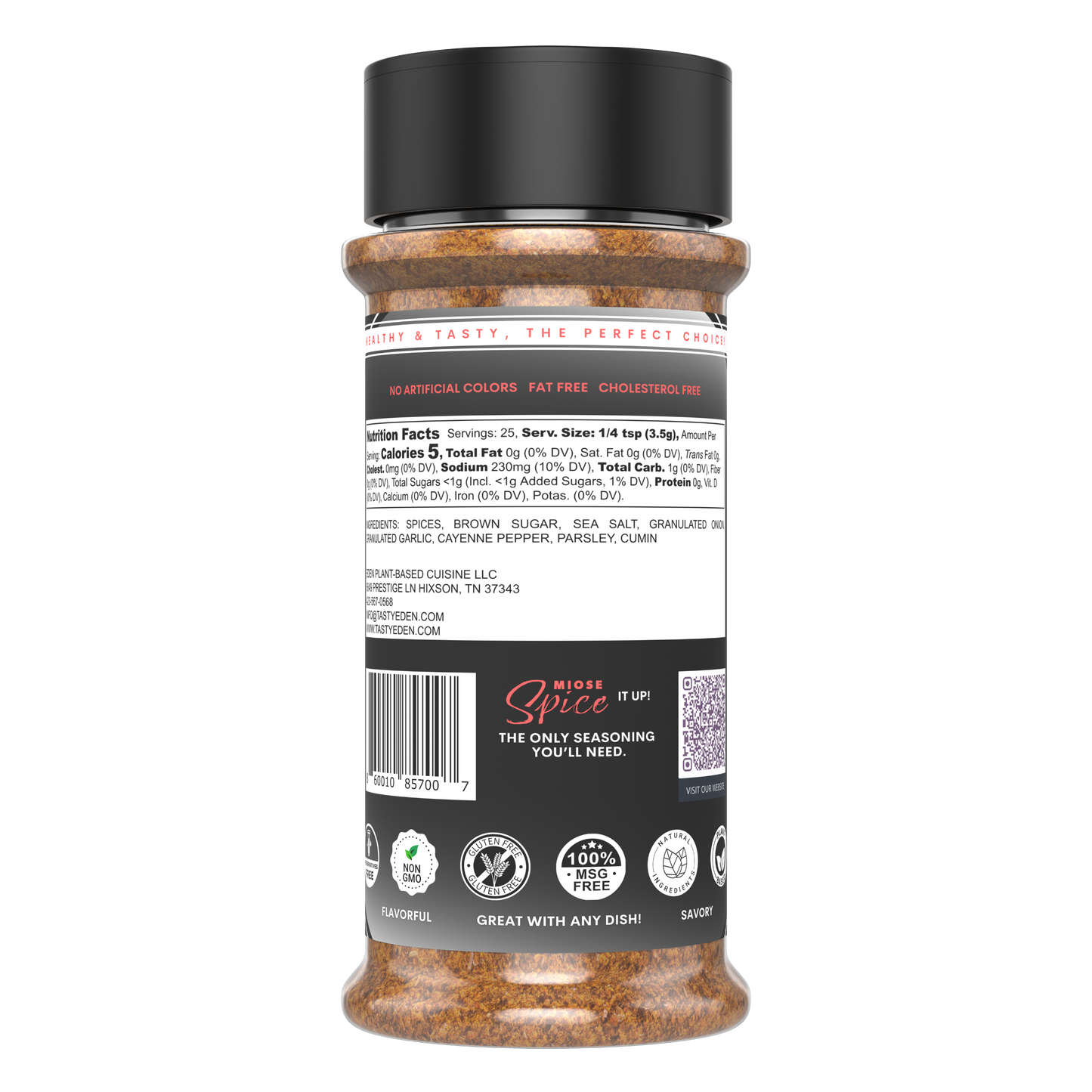 MIOSE SPICE – JERK - PRIME SEASONING 3.3oz