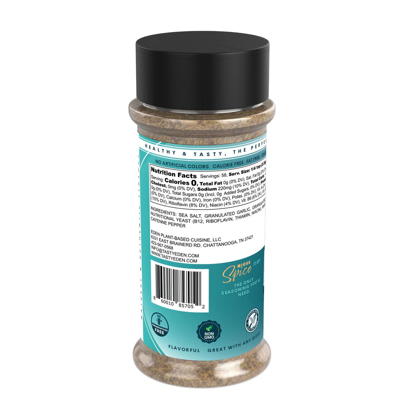 MIOSE SPICE - LOW-SODIUM CARIBBEAN ALL-PURPOSE SEASONING