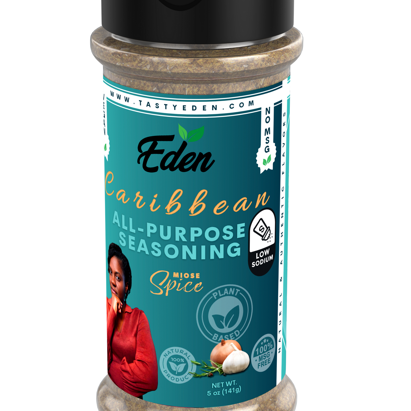 MIOSE SPICE - LOW-SODIUM CARIBBEAN ALL-PURPOSE SEASONING