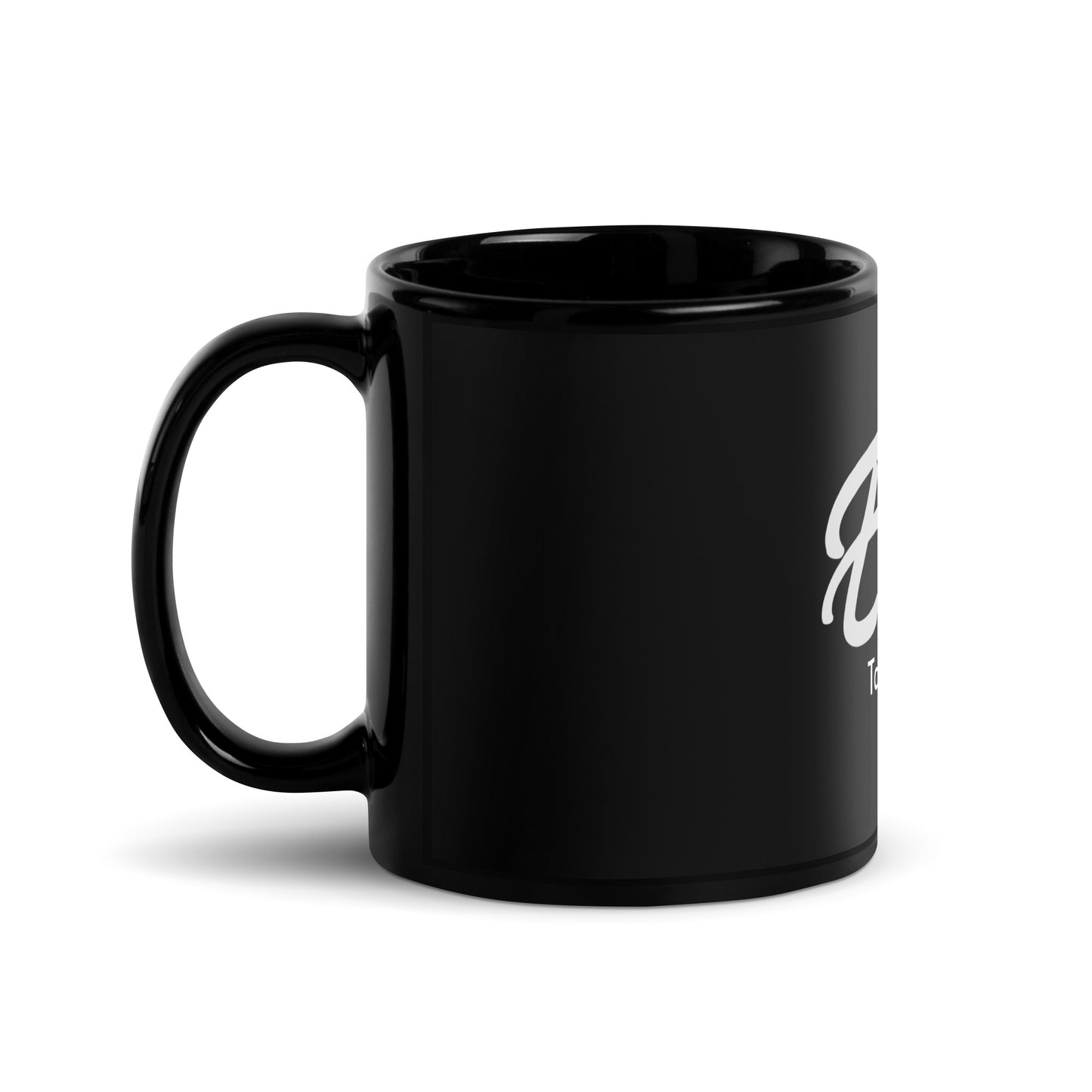 EDEN - Black Glossy Mug