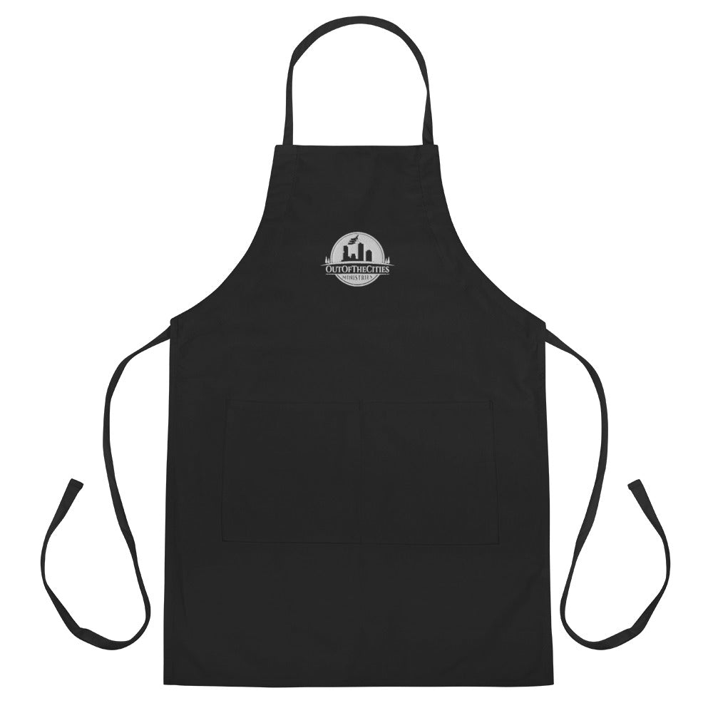 OutOfTheCities - Embroidered Apron
