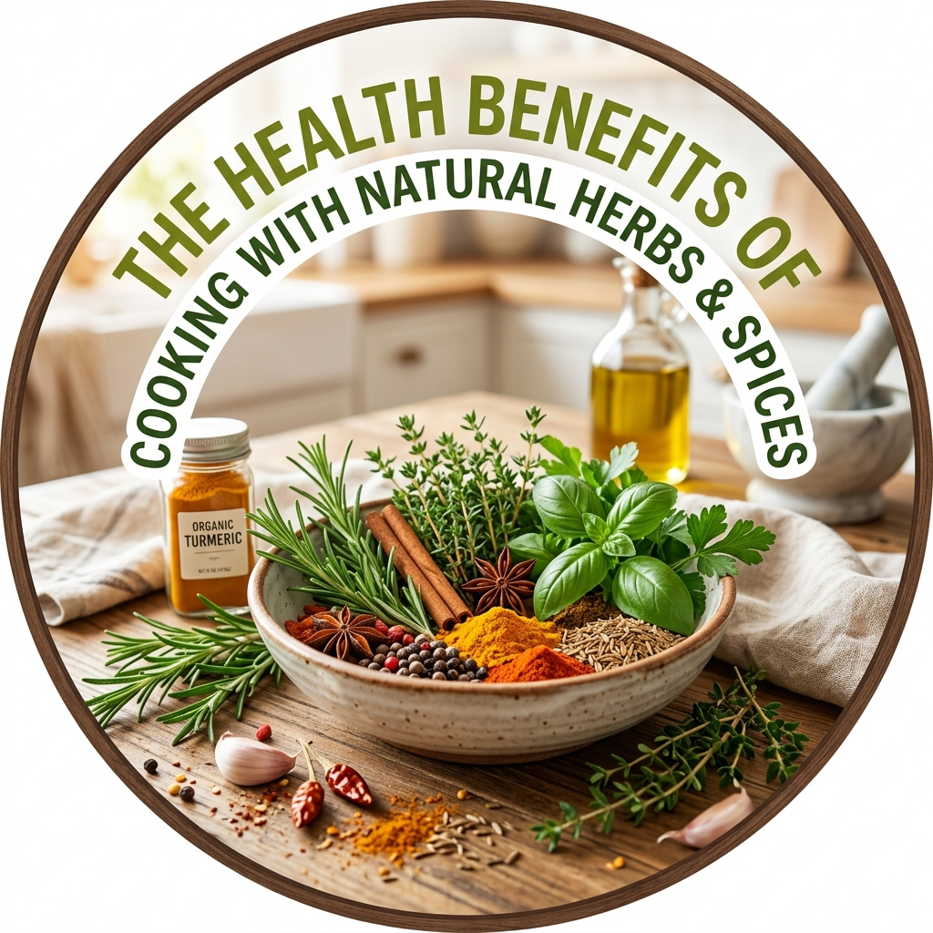 The Health Benefits of Cooking with Natural Herbs and Spices