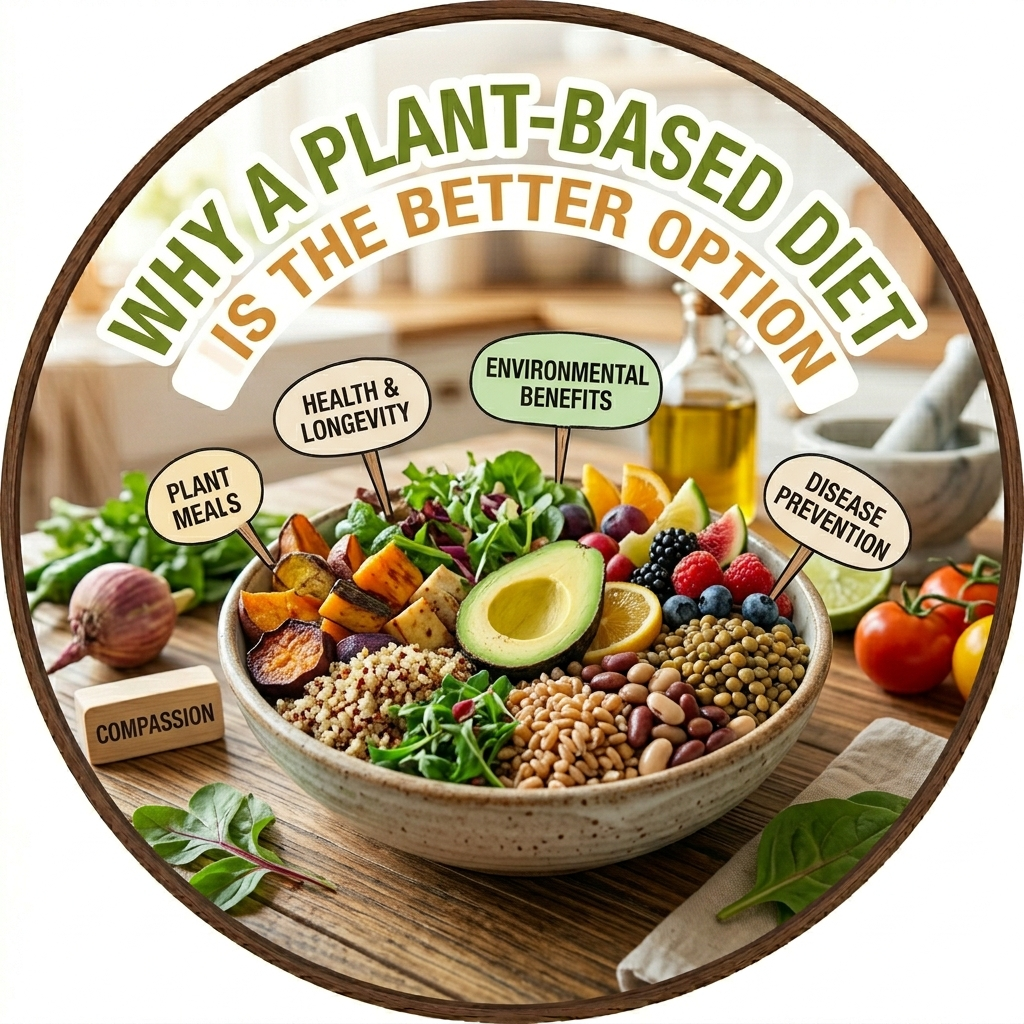 Why a Plant-Based Diet Is the Better Option