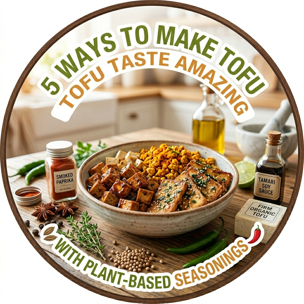 5 Ways to Make Tofu Taste Amazing with Plant-Based Seasonings