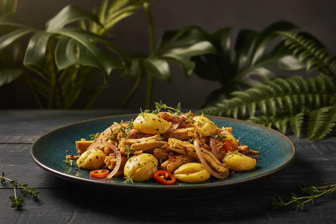 Easy Vegan Ackee and "Saltfish" (No Fish, All Flavor)