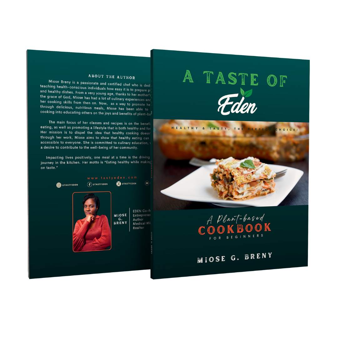 "A TASTE OF EDEN" PLANT-BASED COOKBOOK