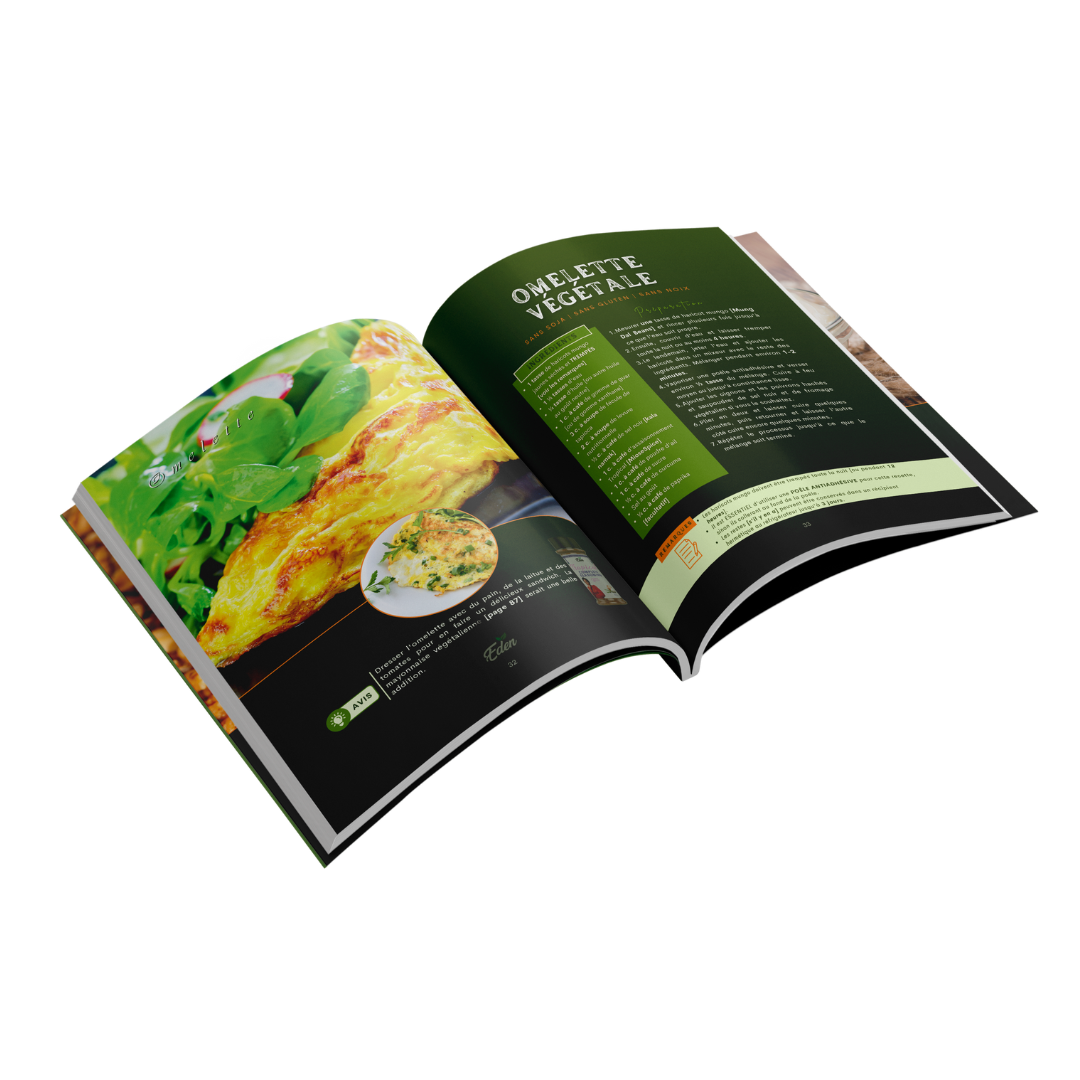 "UN GOÛT D'EDEN" UN LIVRE DE RECETTES À BASE DE PLANTES