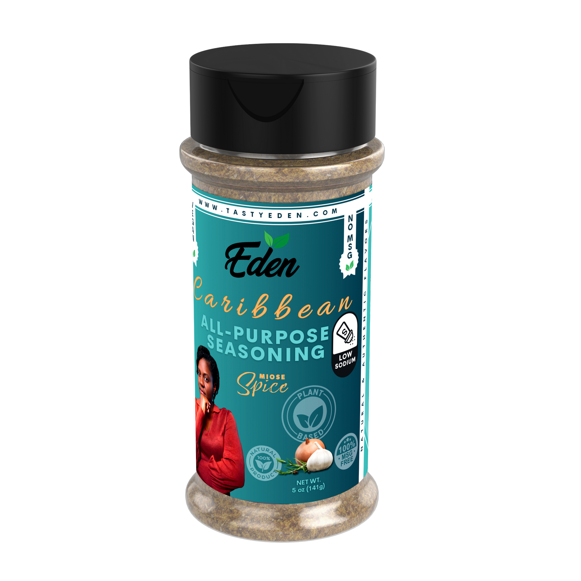 Caribbean Low Sodium Seasoning | Tasty Eden Healthy Flavor Blend