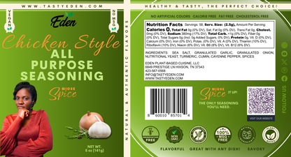 MIOSE SPICE - PLANT-BASED CHICKEN STYLE SEASONING 5oz