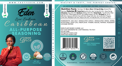MIOSE SPICE - LOW-SODIUM ALL-PURPOSE SEASONING 5oz